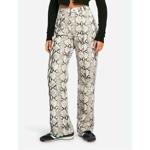 Disclosure Snake Print Straight Leg Jean NWT size 7/28